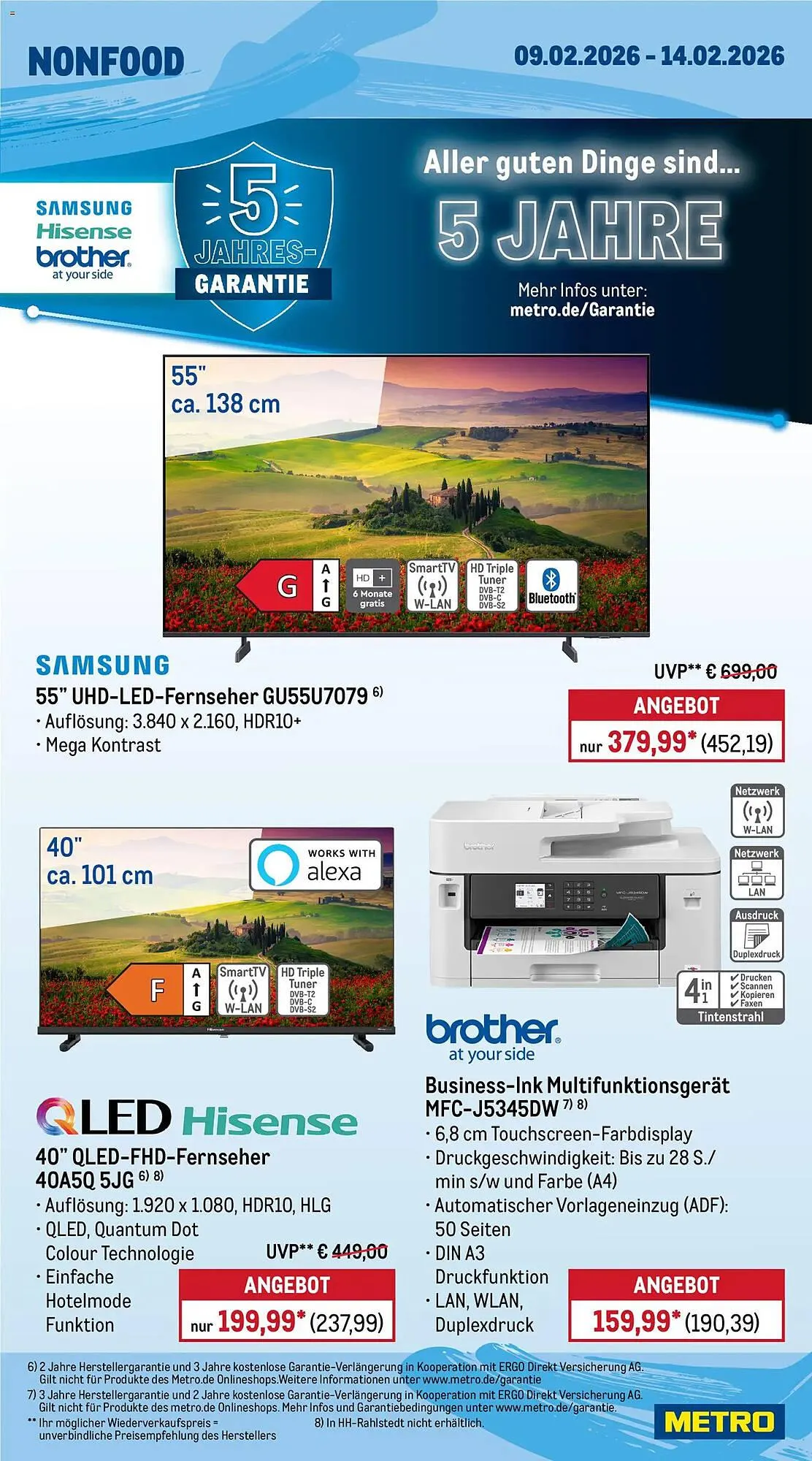 METRO Prospekt von 9. Februar bis 14. Februar 2026 - Prospekt seite 25