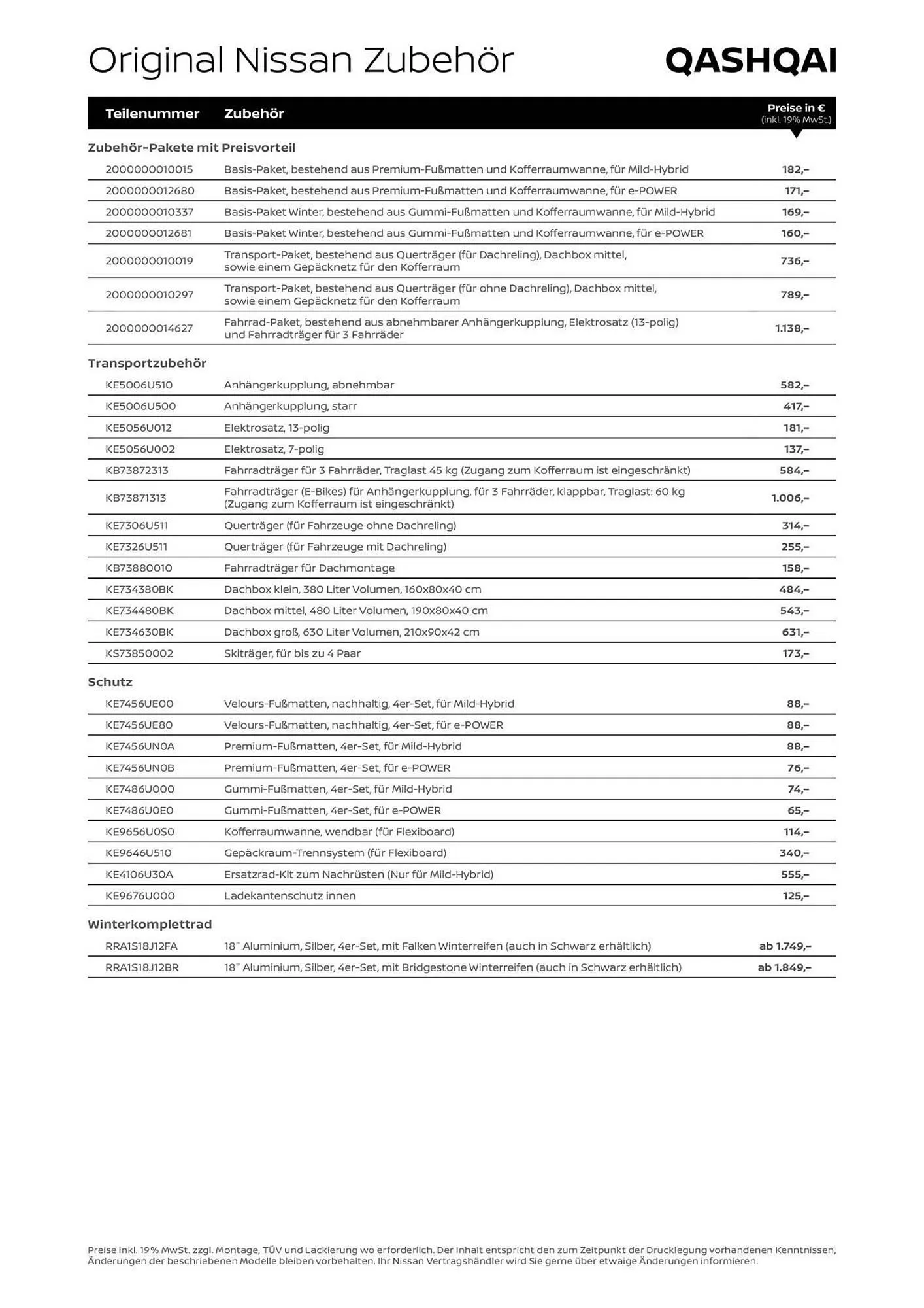 Nissan Prospekt Neuer Qashqai von 28. Juni bis 28. Juni 2025 - Prospekt seite 7