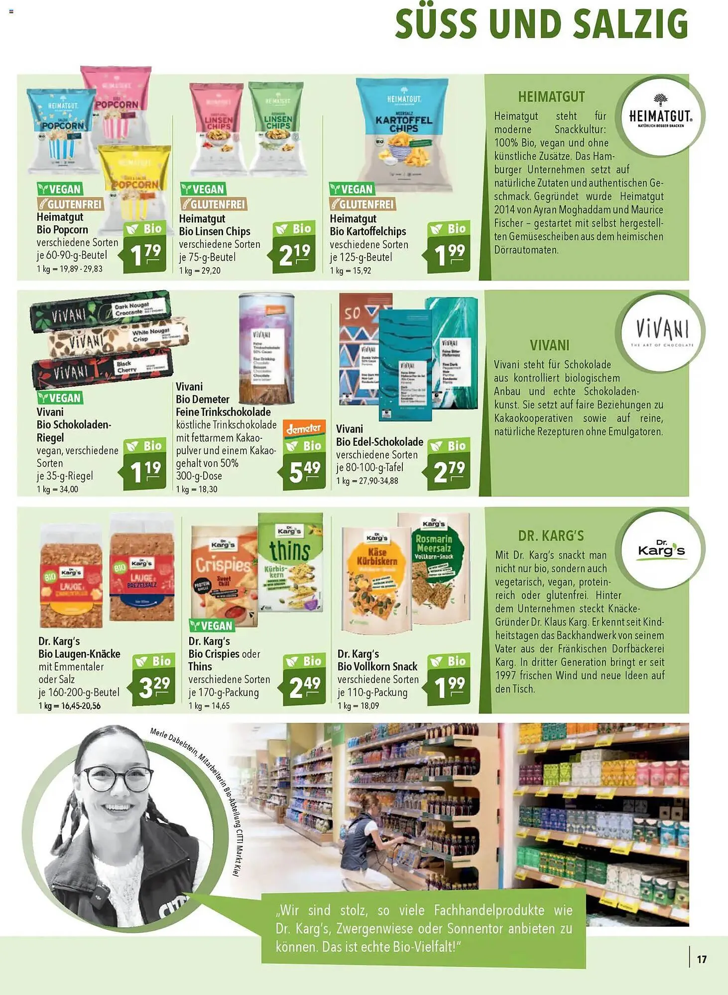 CITTI Markt Prospekt von 1. April bis 28. April 2026 - Prospekt seite 17