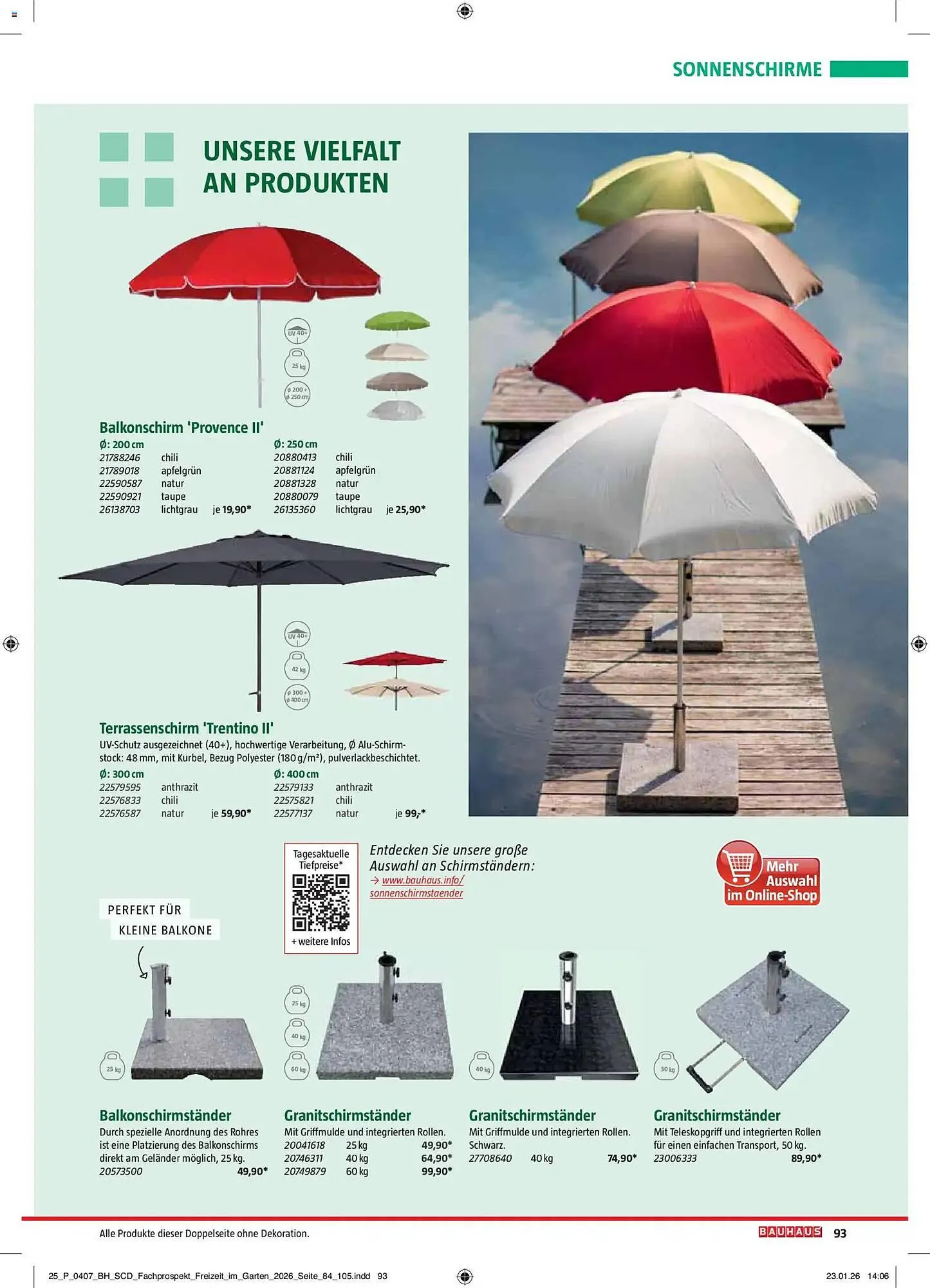 Bauhaus Prospekt von 2. März bis 30. Juni 2026 - Prospekt seite 93