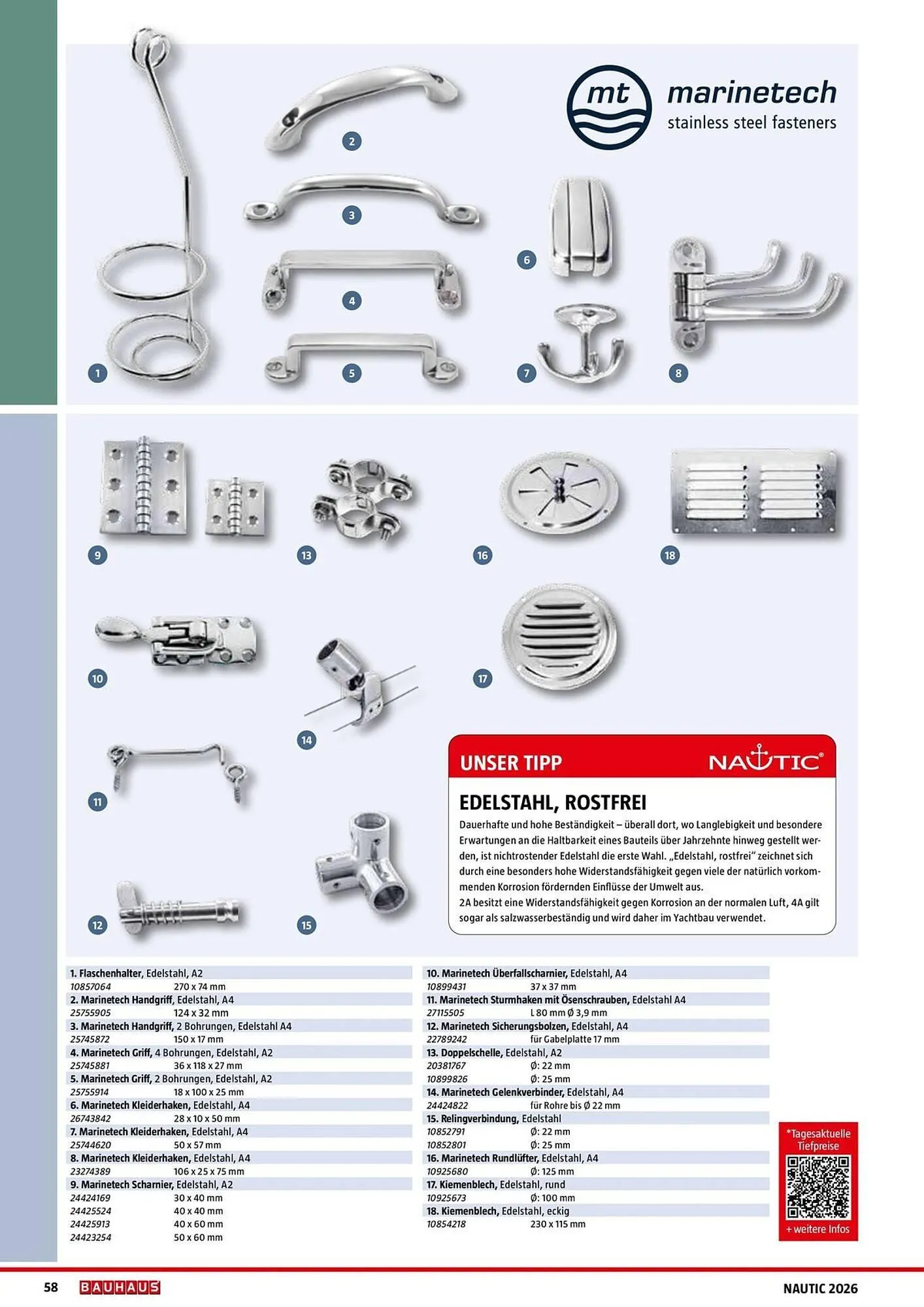 Bauhaus Magazin von 1. Februar bis 28. Februar 2026 - Prospekt seite 58