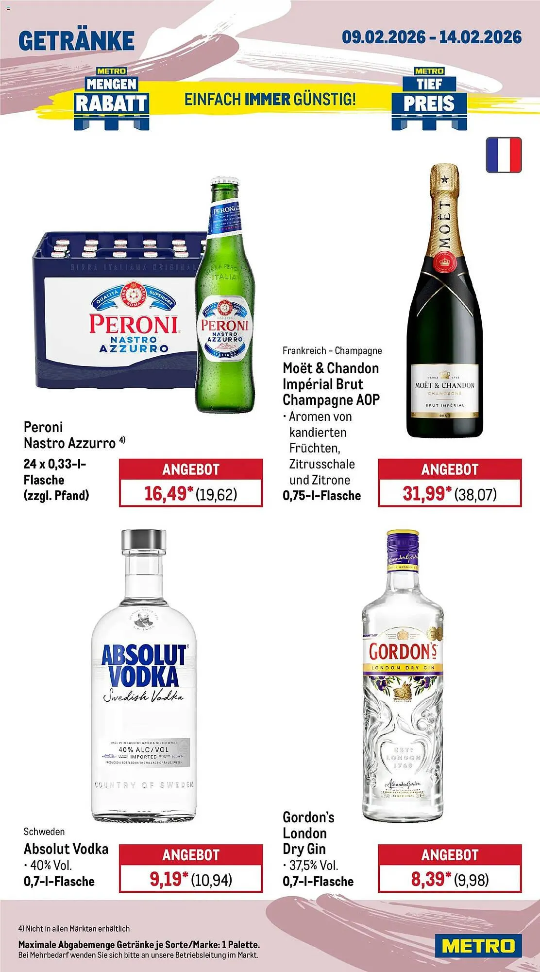 METRO Prospekt von 9. Februar bis 14. Februar 2026 - Prospekt seite 18