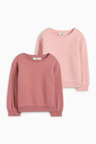 Multipack of 2 - heart - sweatshirt