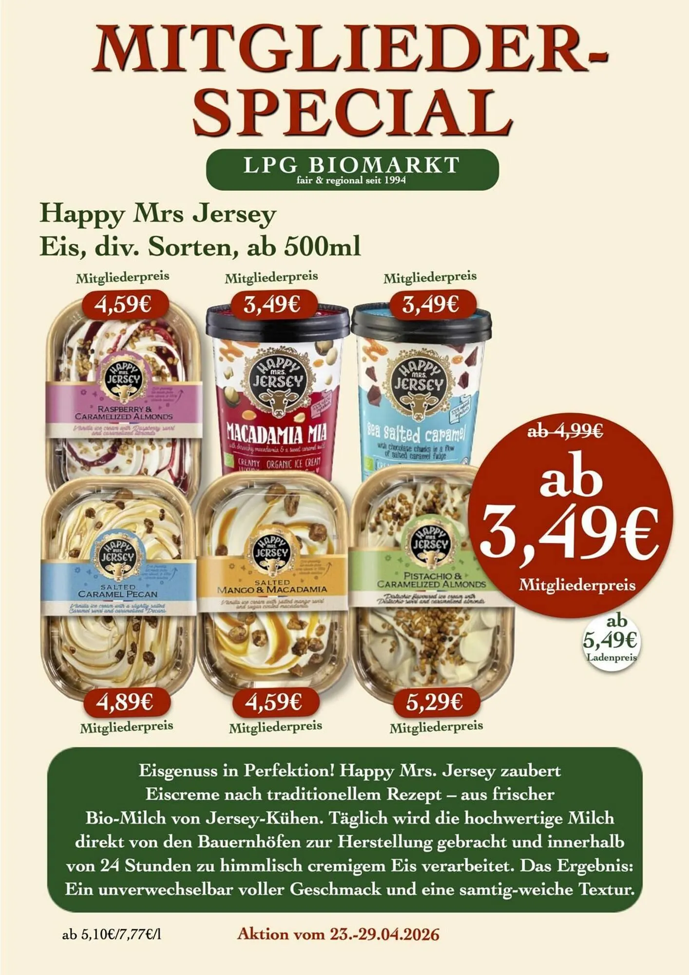 LPG Biomarkt Prospekt von 23. April bis 29. April 2026 - Prospekt seite 14