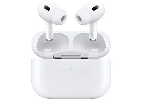 APPLE AirPods Pro (2. Generation) mit MagSafe Case (USB‑C), In-ear Kopfhörer Bluetooth White
