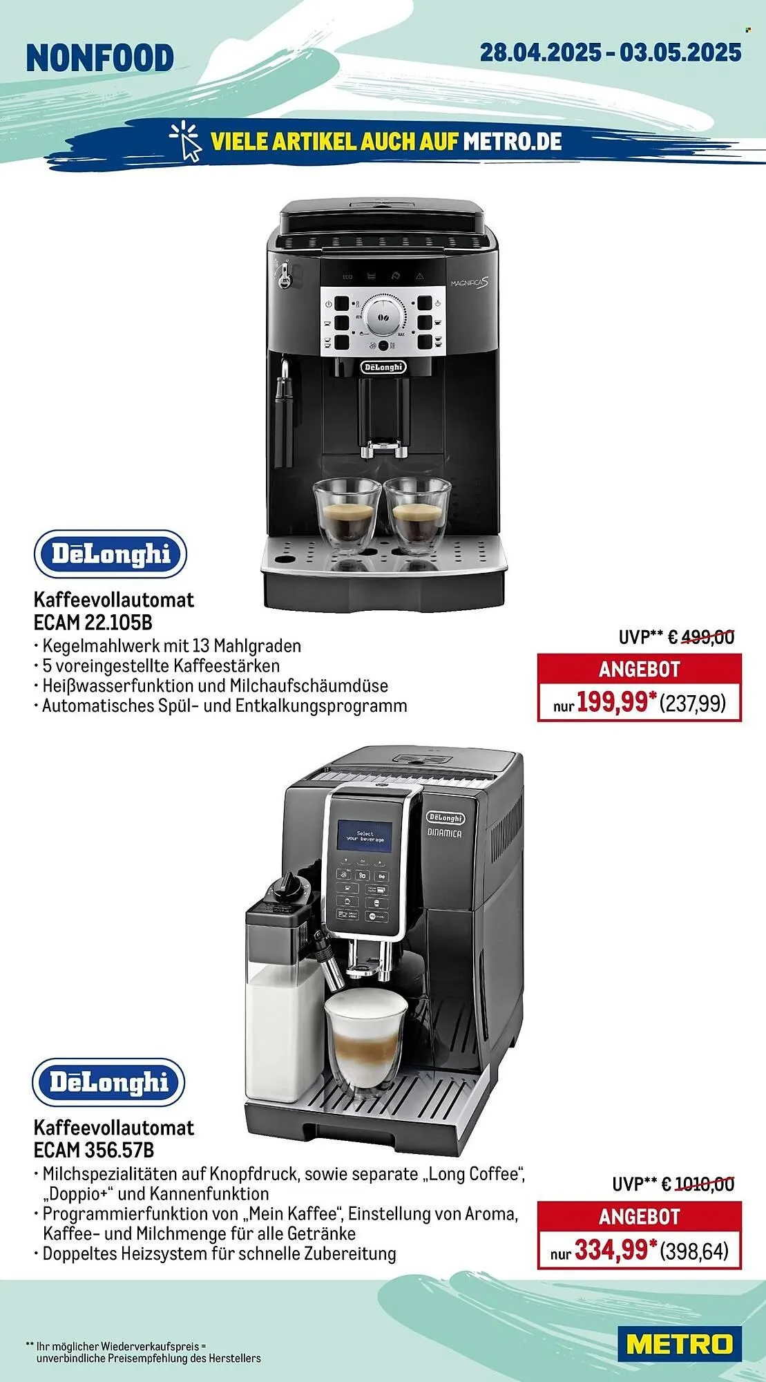 METRO Prospekt von 28. April bis 3. Mai 2025 - Prospekt seite 18