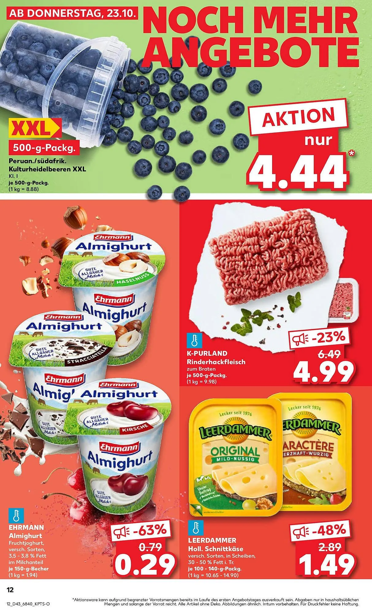 Kaufland Prospekt von 26. Oktober bis 29. Oktober 2025 - Prospekt seite 12
