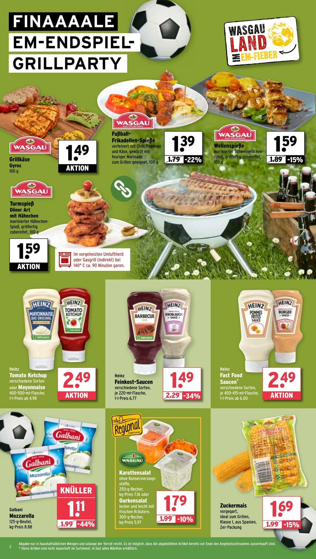 WASGAU Aktueller Prospekt von 27. Juli bis 10. August 2025 - Prospekt seite 2