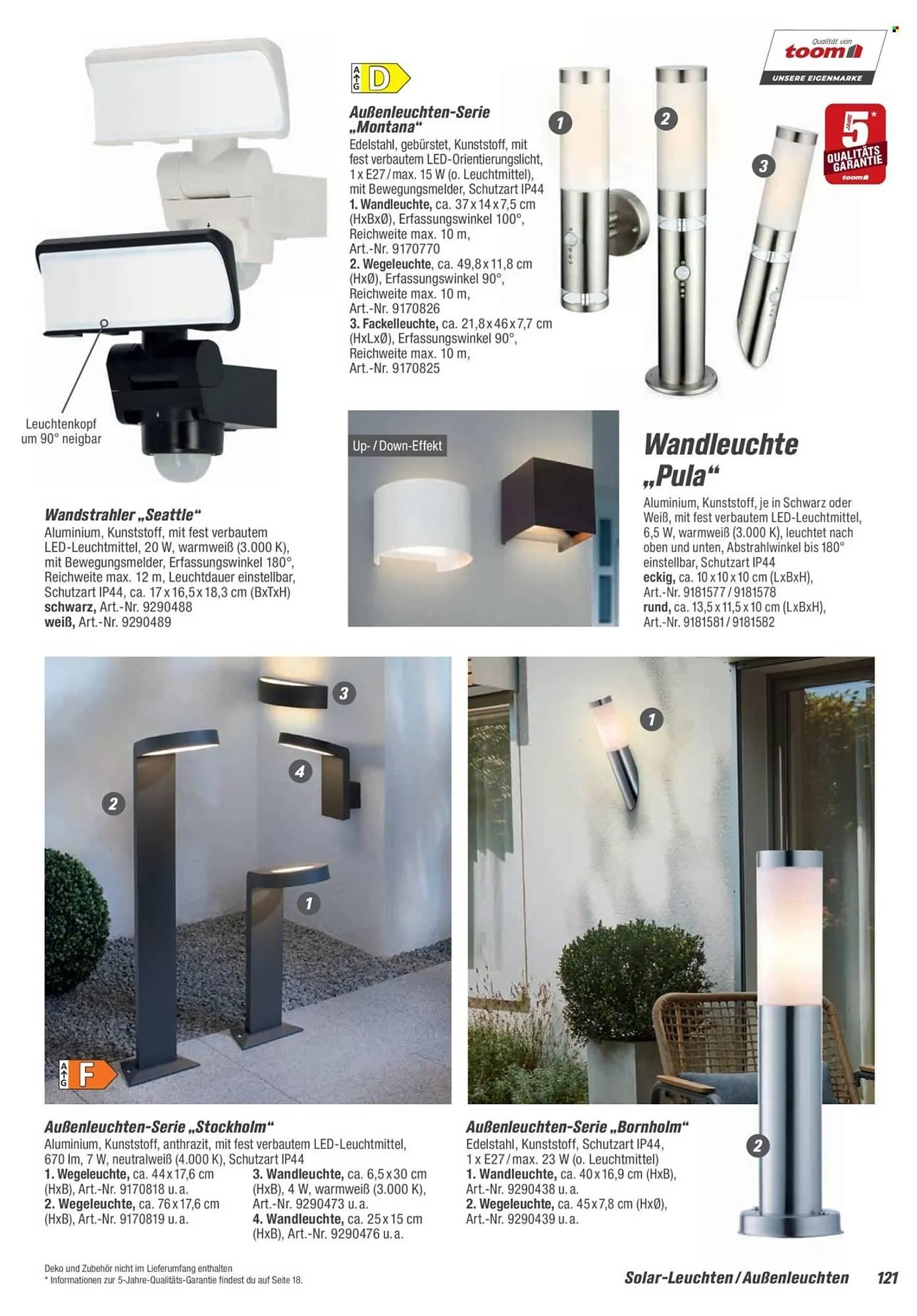 Toom Baumarkt Prospekt von 14. Februar bis 30. April 2026 - Prospekt seite 121