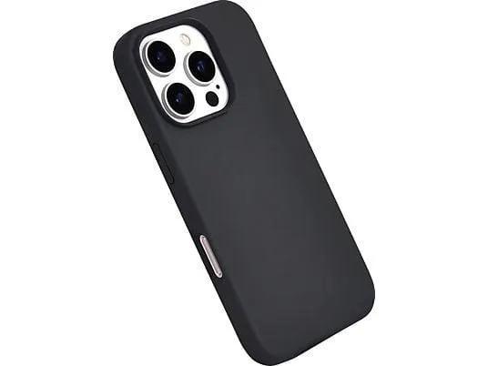ISY ISC-2348 Silikon, Backcover, Apple, iPhone 16 Pro, Schwarz