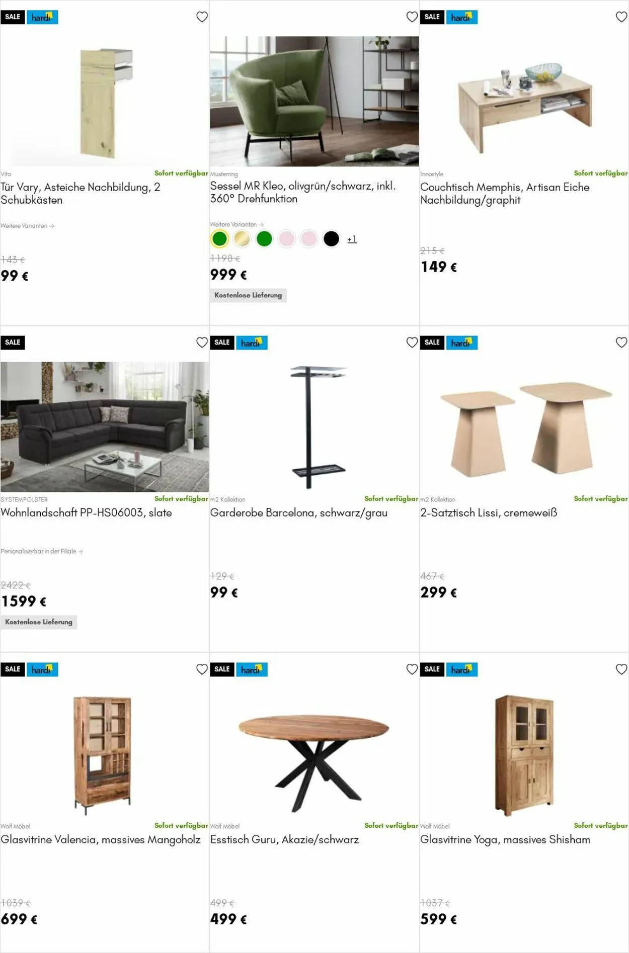 HARDECK Aktueller Prospekt von 3. November bis 12. November 2025 - Prospekt seite 9