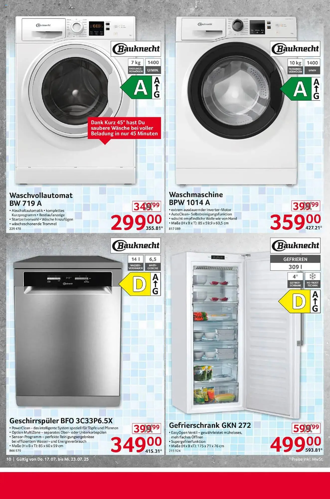 Selgros Prospekt von 17. Juli bis 23. Juli 2025 - Prospekt seite 10