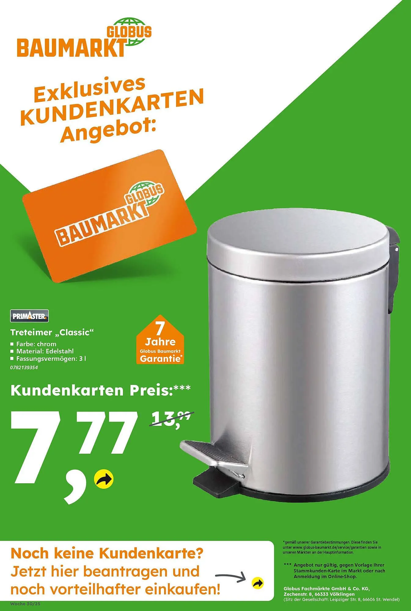 Globus Baumarkt Prospekt von 20. Juli bis 26. Juli 2025 - Prospekt seite 10