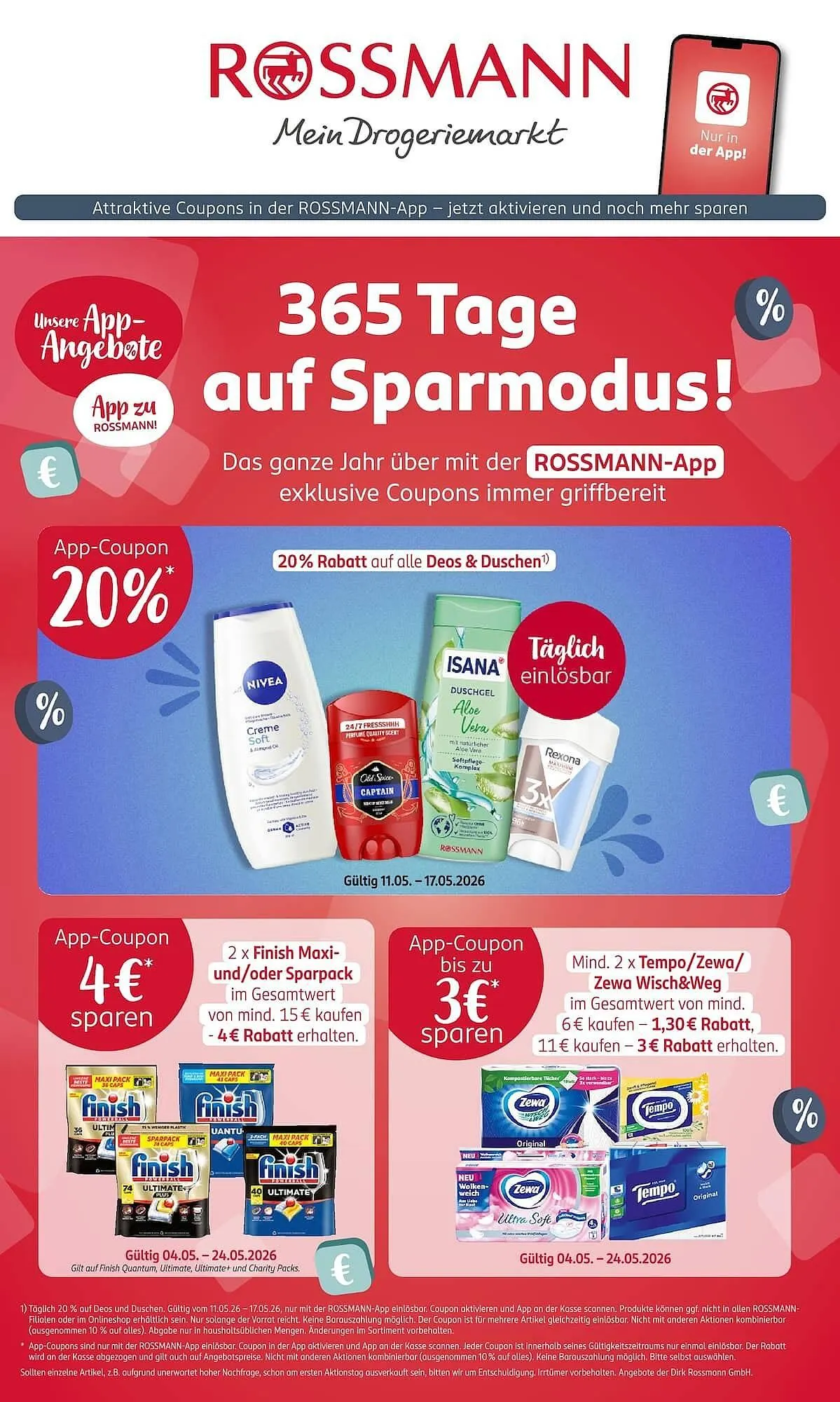 Rossmann Prospekt von 11. Mai bis 15. Mai 2026 - Prospekt seite 1