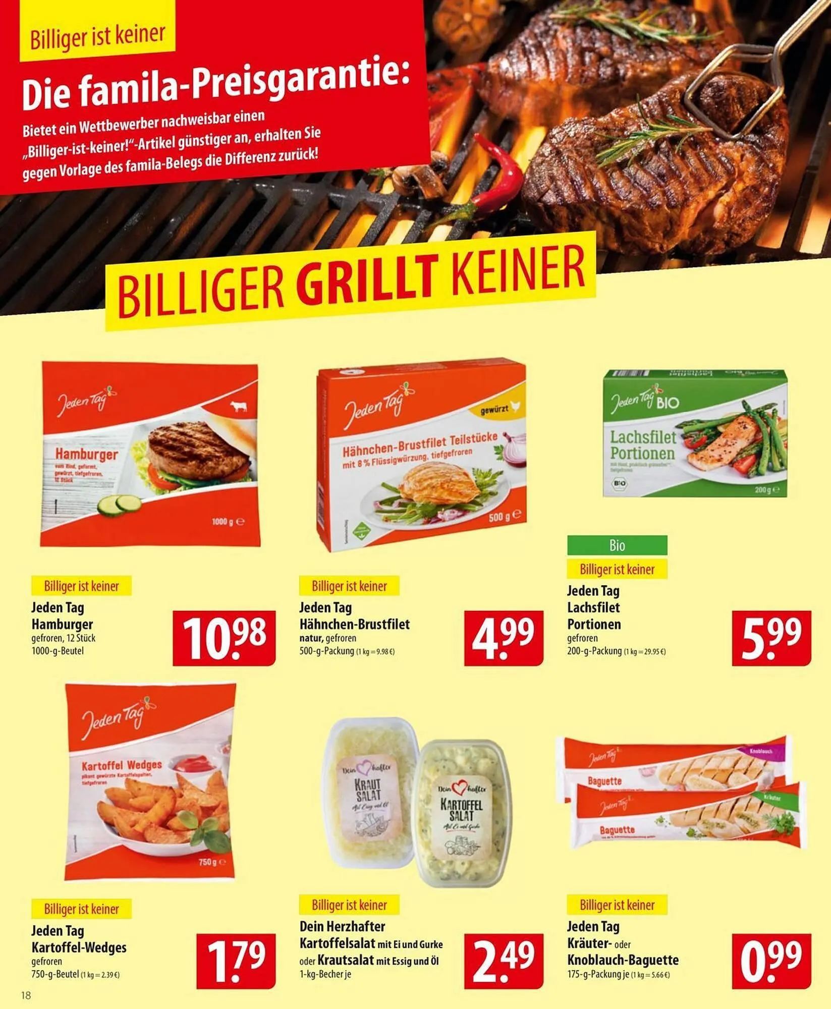 Famila Nord Ost Prospekt von 19. Mai bis 24. Mai 2025 - Prospekt seite 18