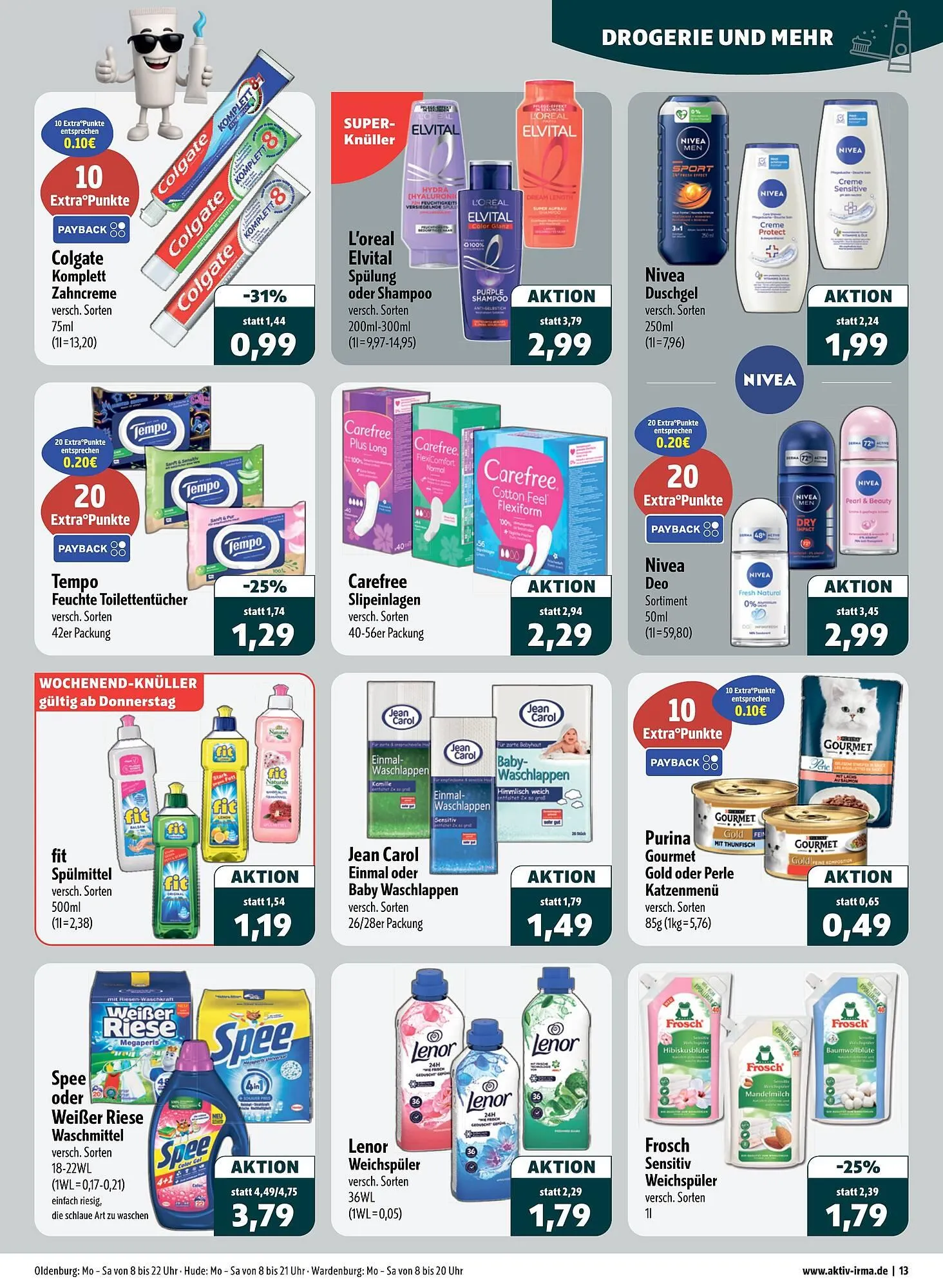 Aktiv Irma Prospekt von 30. Juni bis 5. Juli 2025 - Prospekt seite 13