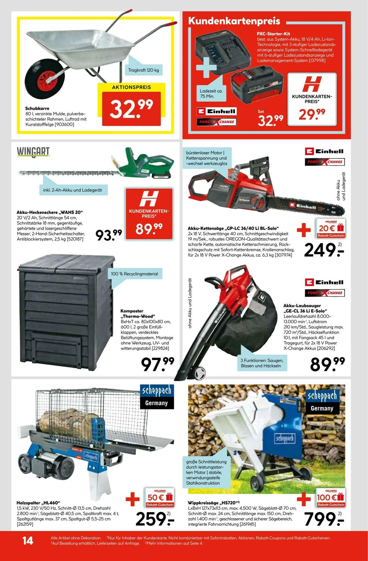 Hellweg Aktueller Prospekt von 19. Januar bis 2. Februar 2026 - Prospekt seite 18