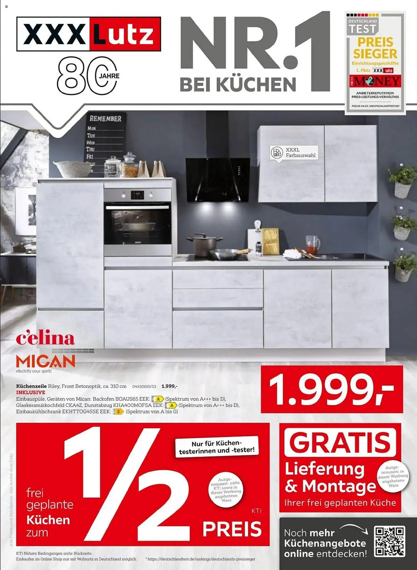 XXXLutz Prospekt von 4. Januar bis 1. Februar 2026 - Prospekt seite 1