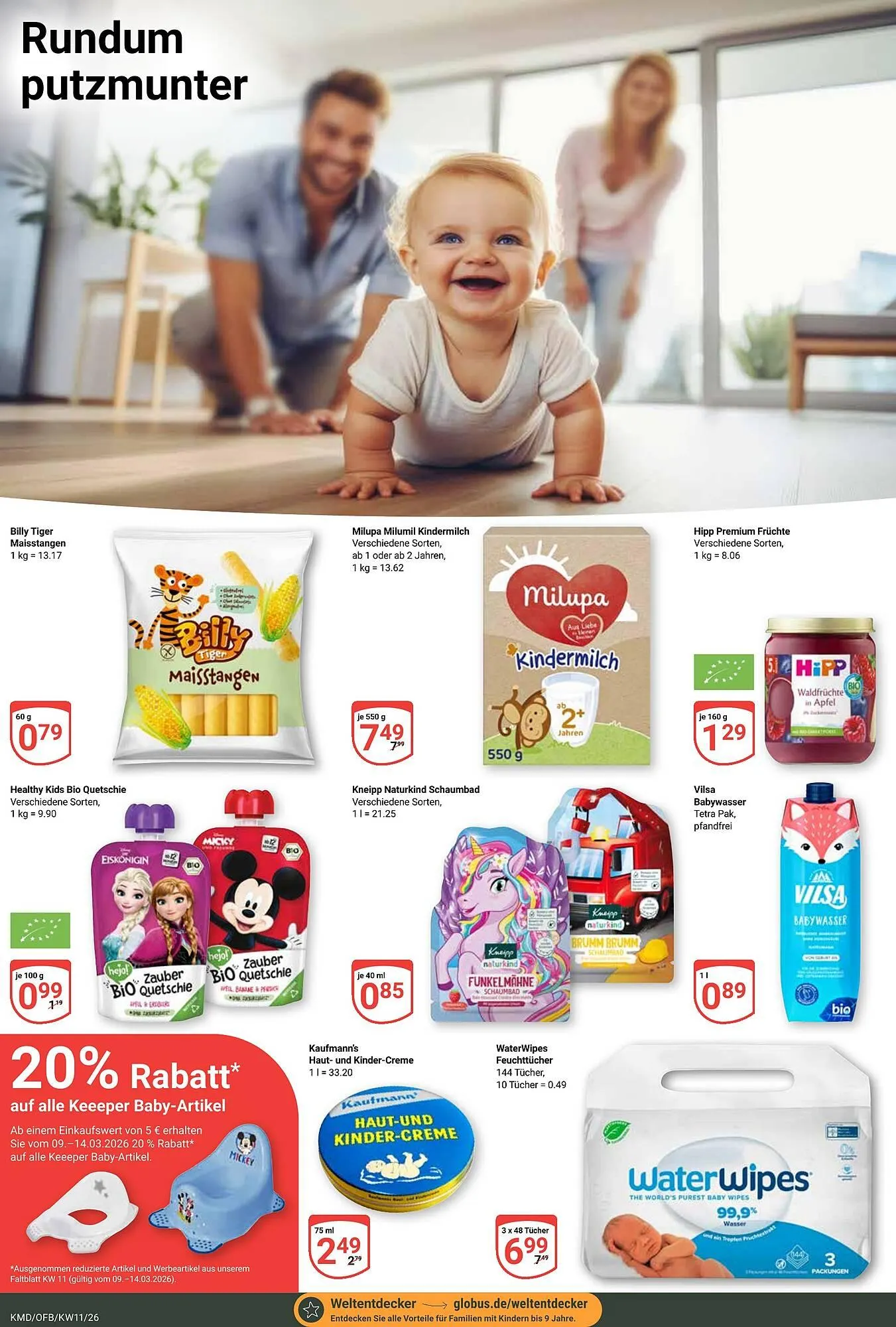 Globus Prospekt von 9. März bis 14. März 2026 - Prospekt seite 20