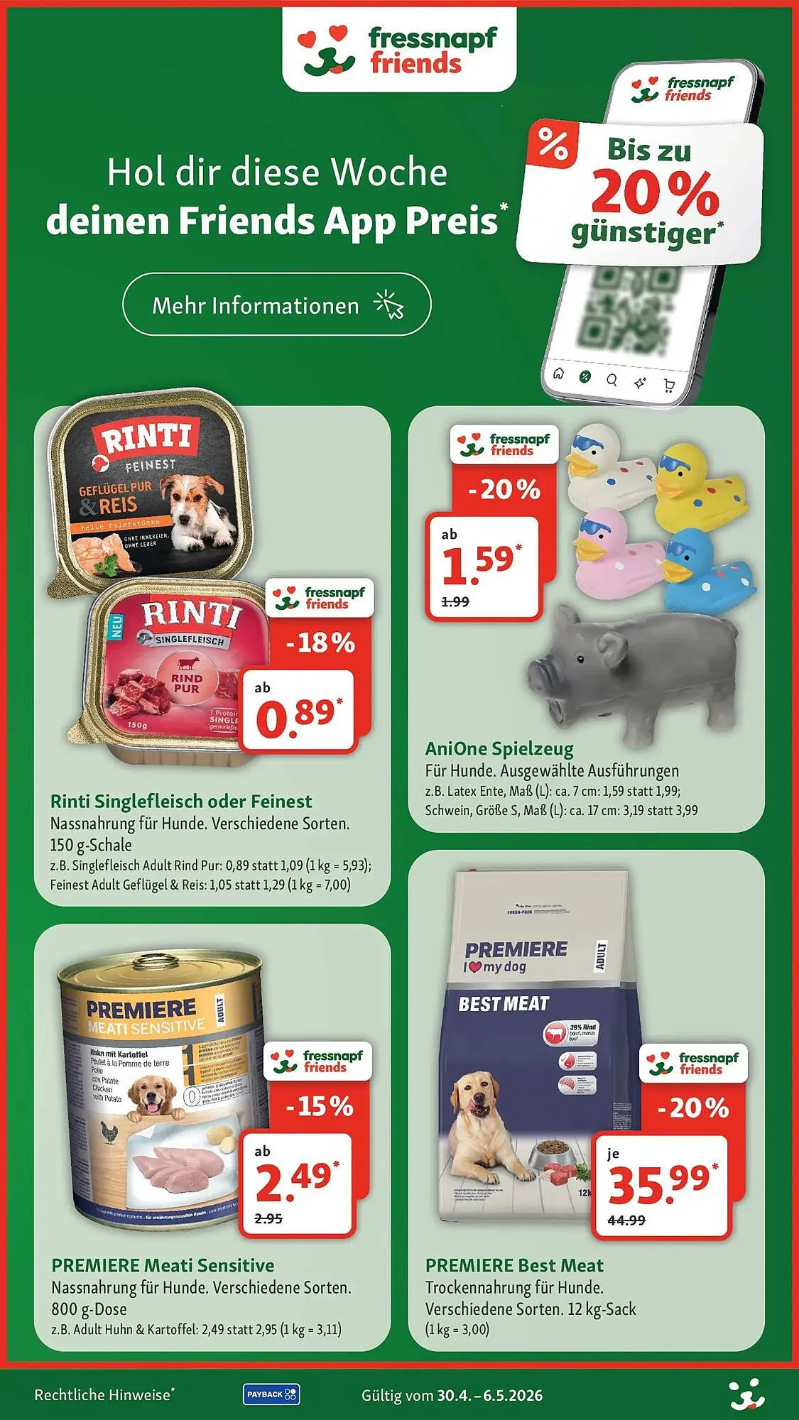 Fressnapf Prospekt von 29. April bis 6. Mai 2026 - Prospekt seite 5