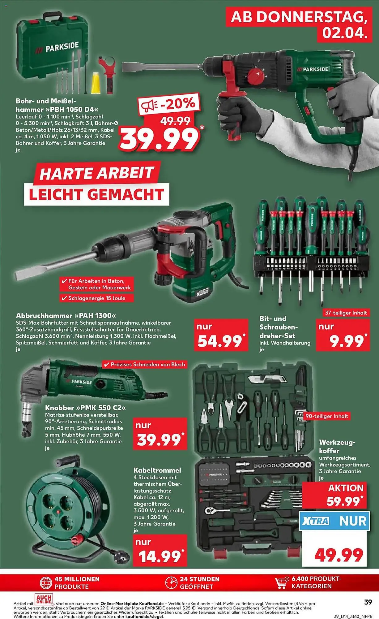 Kaufland Prospekt von 2. April bis 8. April 2026 - Prospekt seite 39