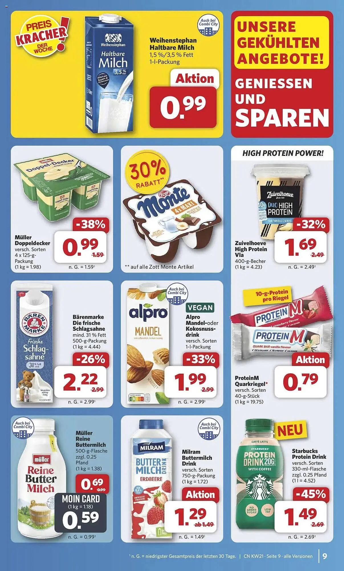 Combi Prospekt von 19. Mai bis 24. Mai 2025 - Prospekt seite 9