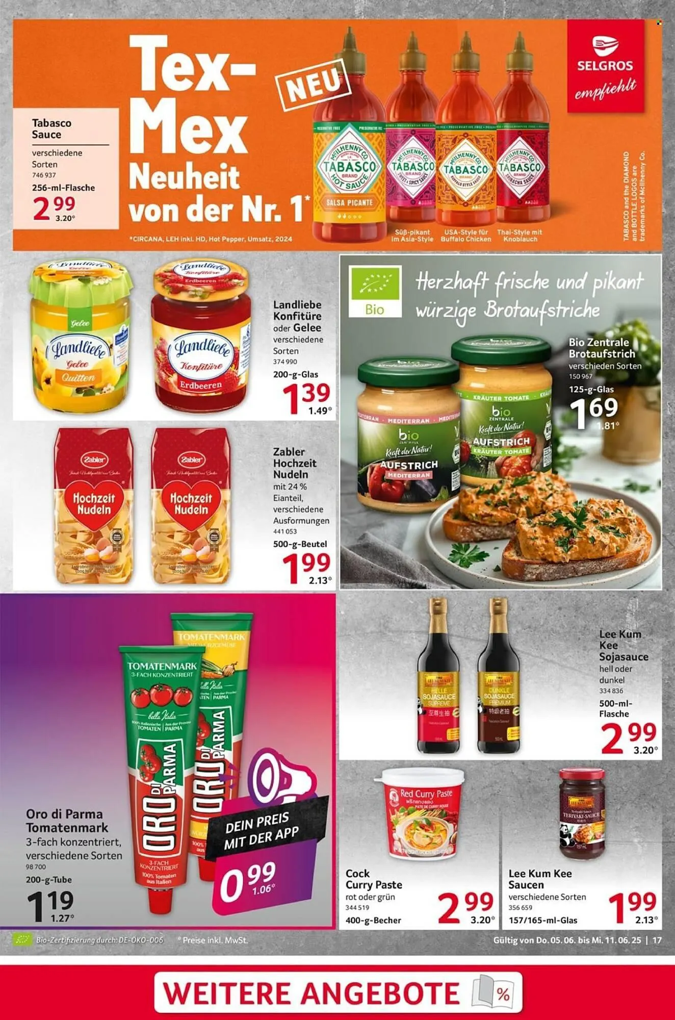 Selgros Prospekt von 5. Juni bis 11. Juni 2025 - Prospekt seite 17