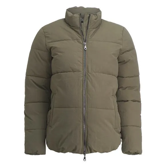 Damen Umstands-Pufferjacke mit Stehkragen