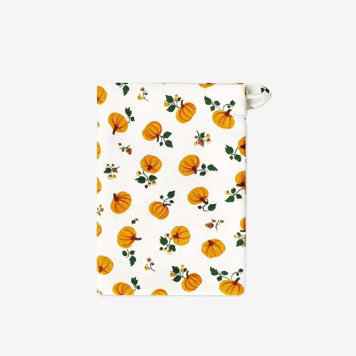 Tea towel with pumpkins
