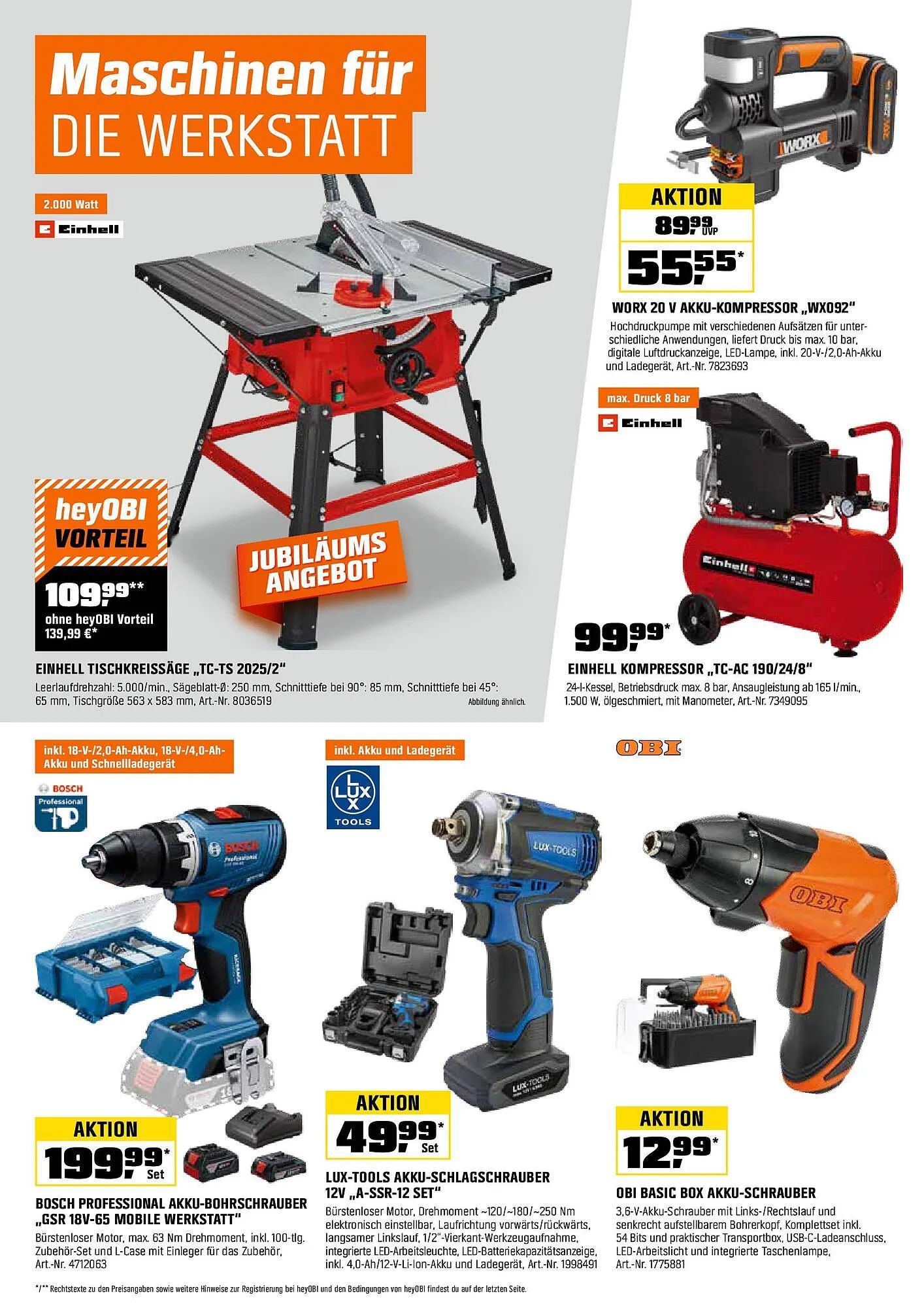 OBI Prospekt von 31. August bis 14. September 2025 - Prospekt seite 22