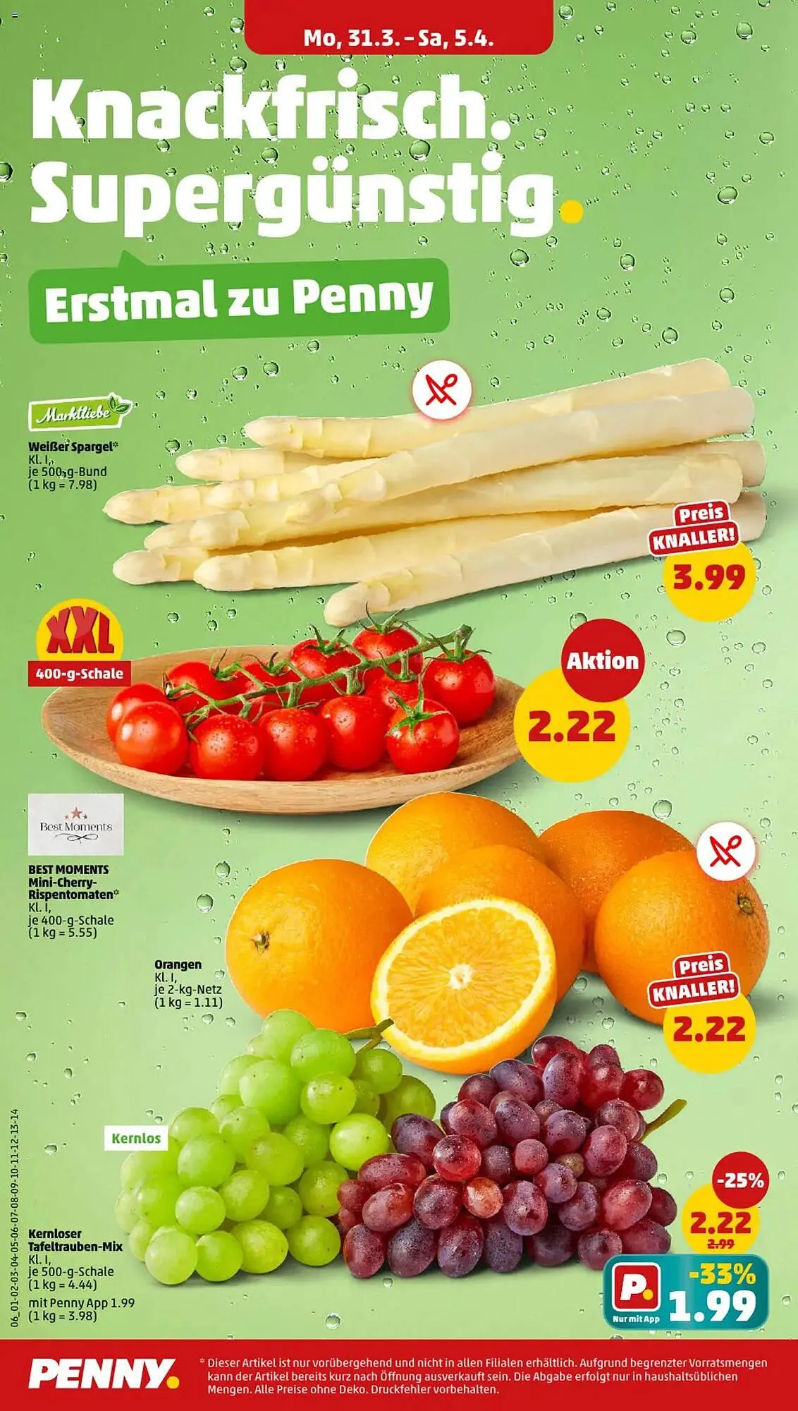 PENNY Prospekt von 31. März bis 5. April 2025 - Prospekt seite 6