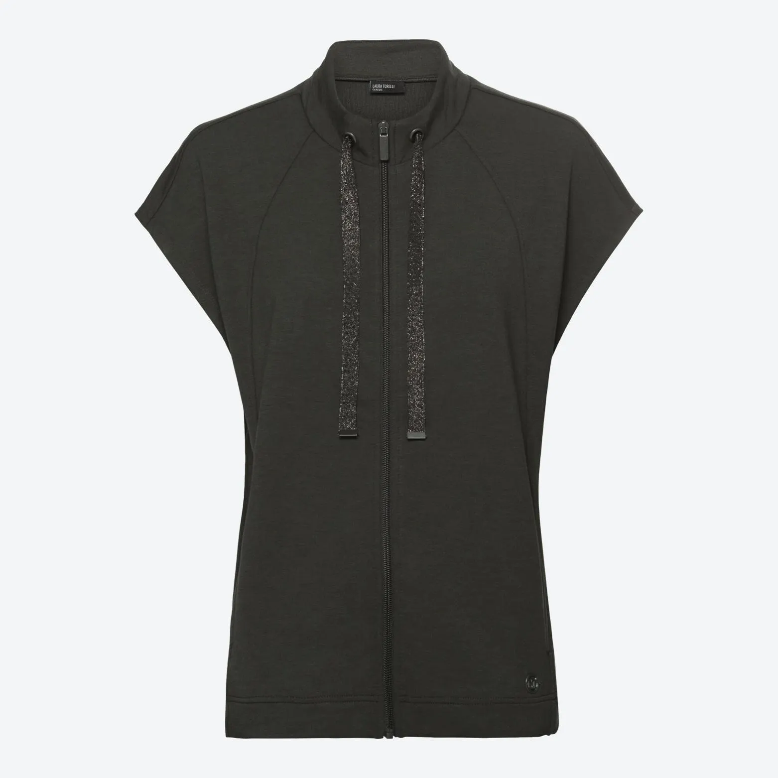 Damen-Weste mit hohem Kragen