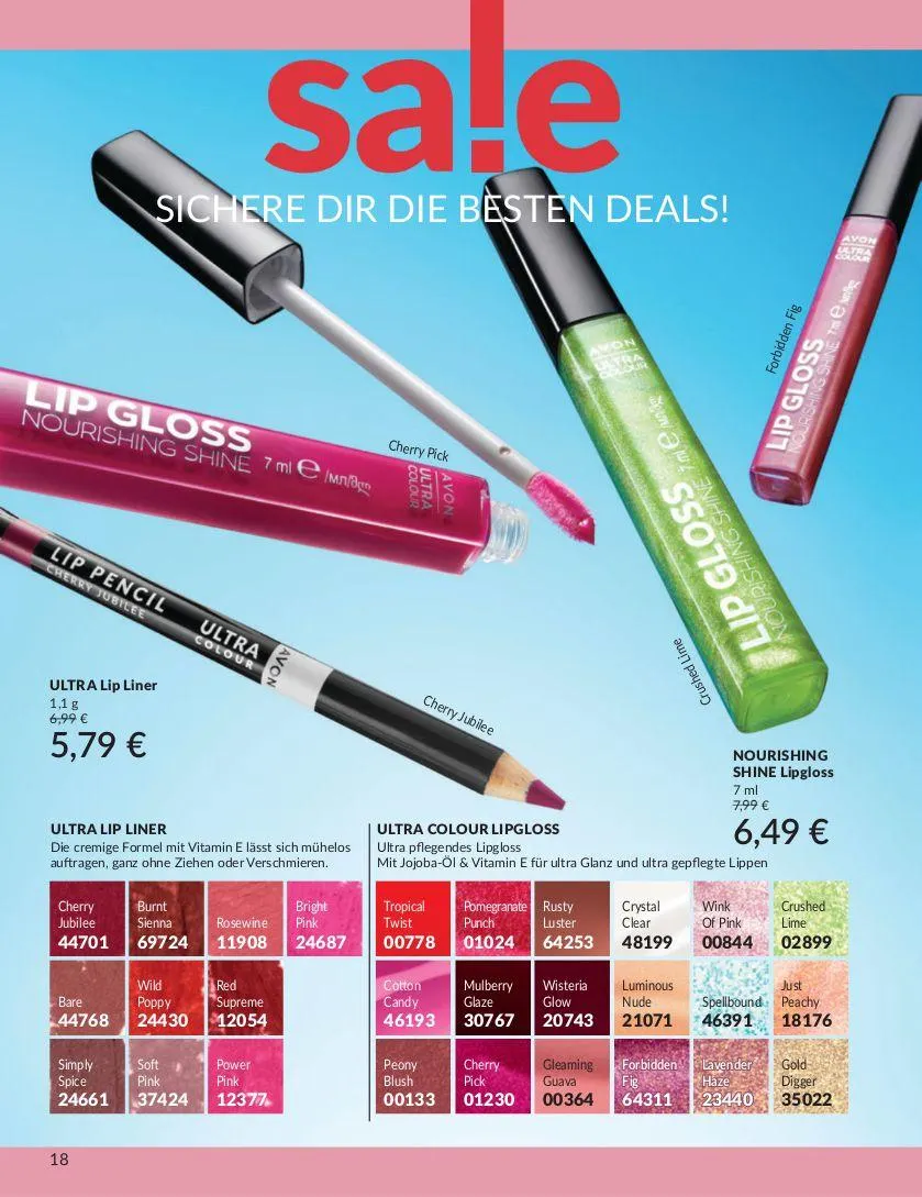 Avon Aktueller Prospekt von 9. Juli bis 23. Juli 2025 - Prospekt seite 18