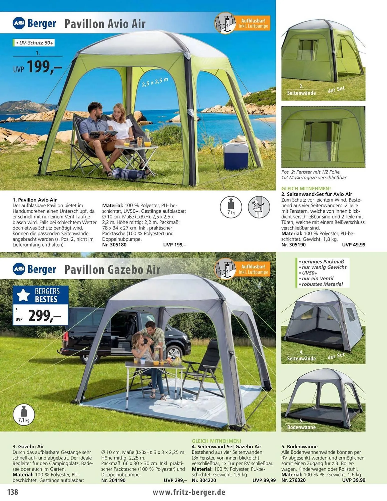 Fritz Berger Prospekt von 27. Mai bis 31. Dezember 2025 - Prospekt seite 138