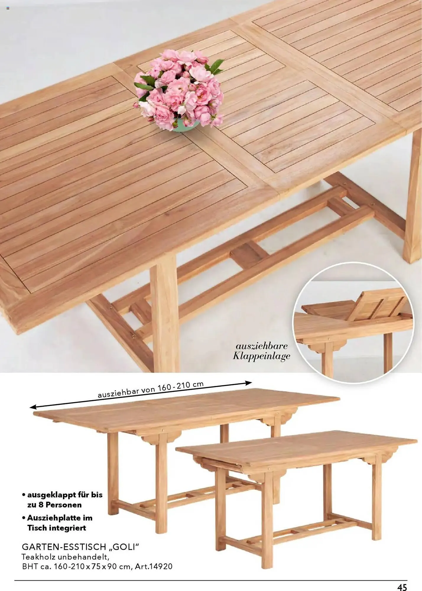 Rahaus Prospekt von 7. April bis 31. August 2025 - Prospekt seite 45