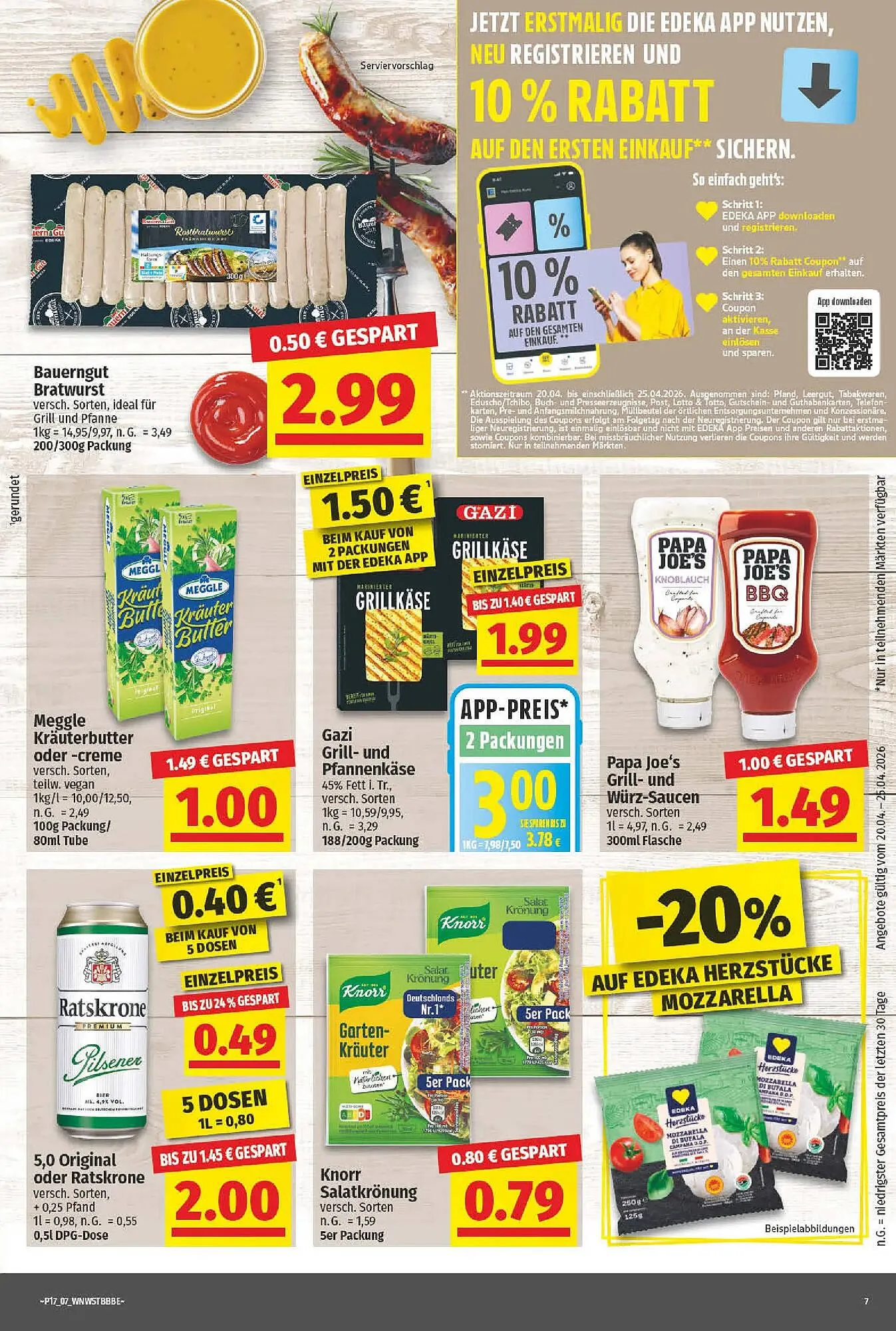 Nah & gut Prospekt von 19. April bis 25. April 2026 - Prospekt seite 7