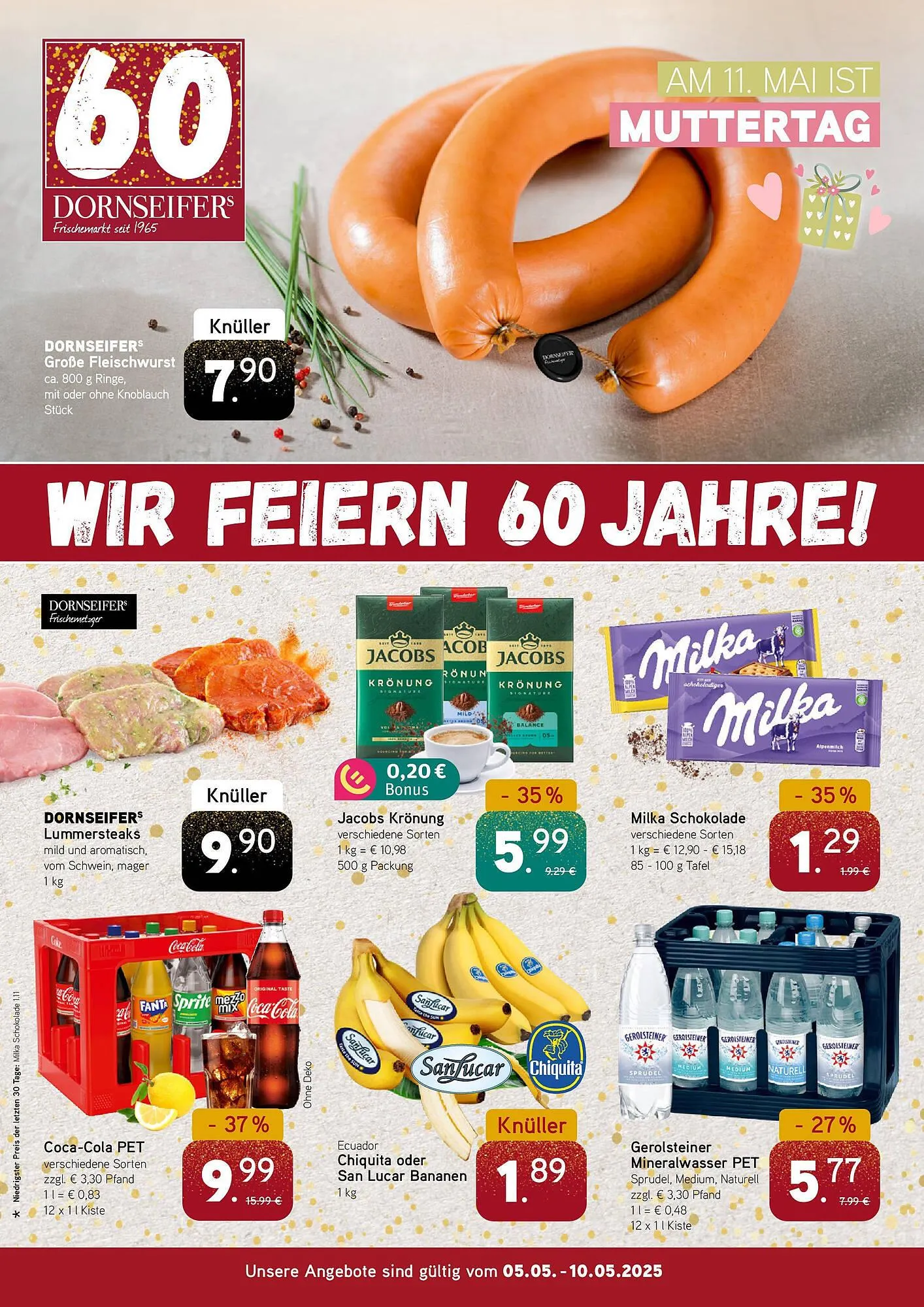 Dornseifer Prospekt von 1. Mai bis 10. Mai 2025 - Prospekt seite 1