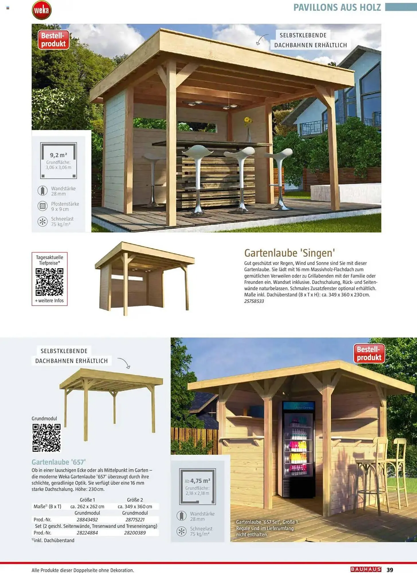 Bauhaus Prospekt von 26. Februar bis 31. Dezember 2025 - Prospekt seite 39