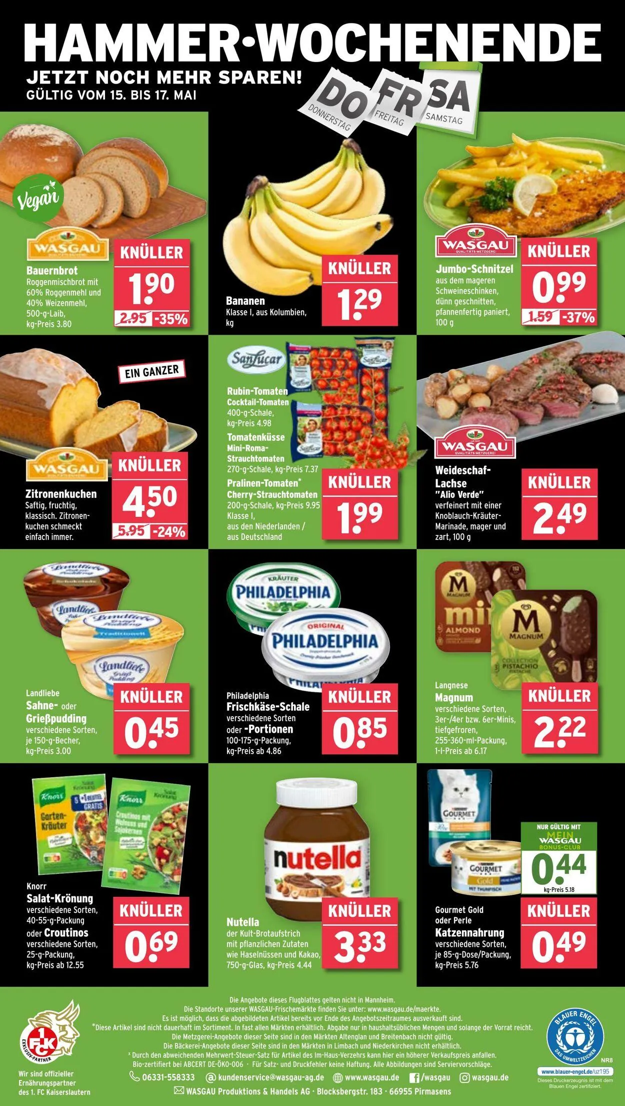 Wasgau von 12. Mai bis 17. Mai 2025 - Prospekt seite 24