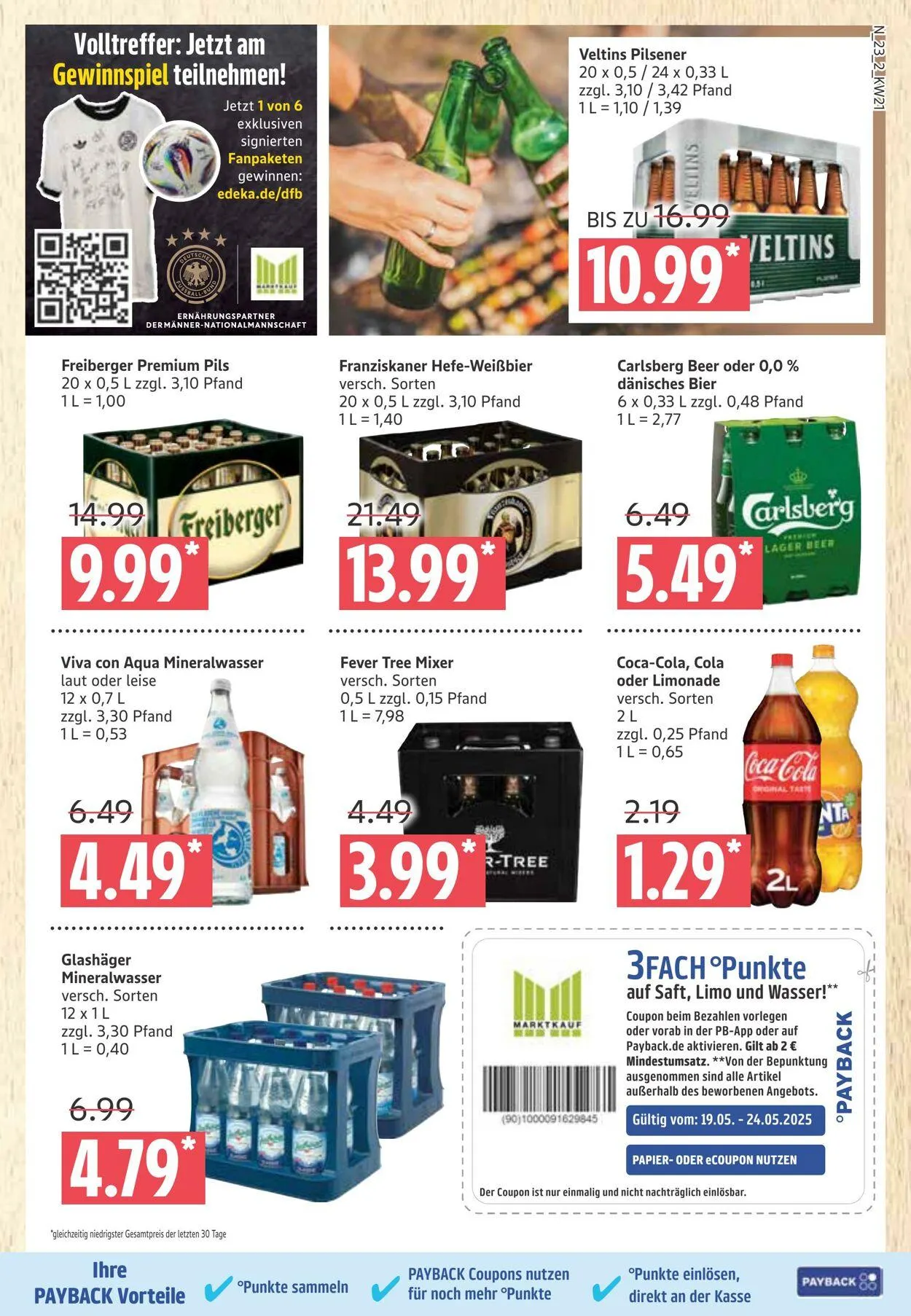 Marktkauf Aktueller Prospekt von 19. Mai bis 24. Mai 2025 - Prospekt seite 23