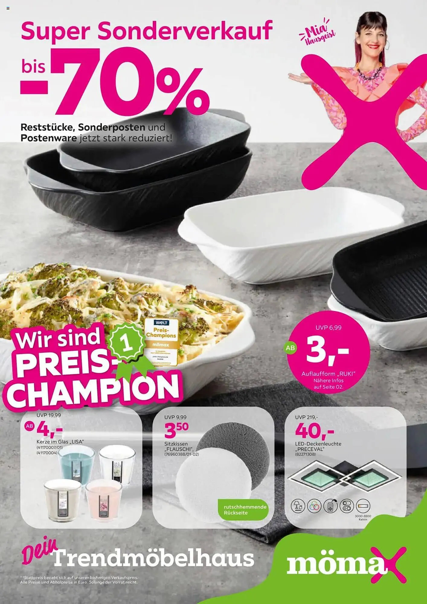 Mömax Prospekt von 6. Oktober bis 19. Oktober 2025 - Prospekt seite 1