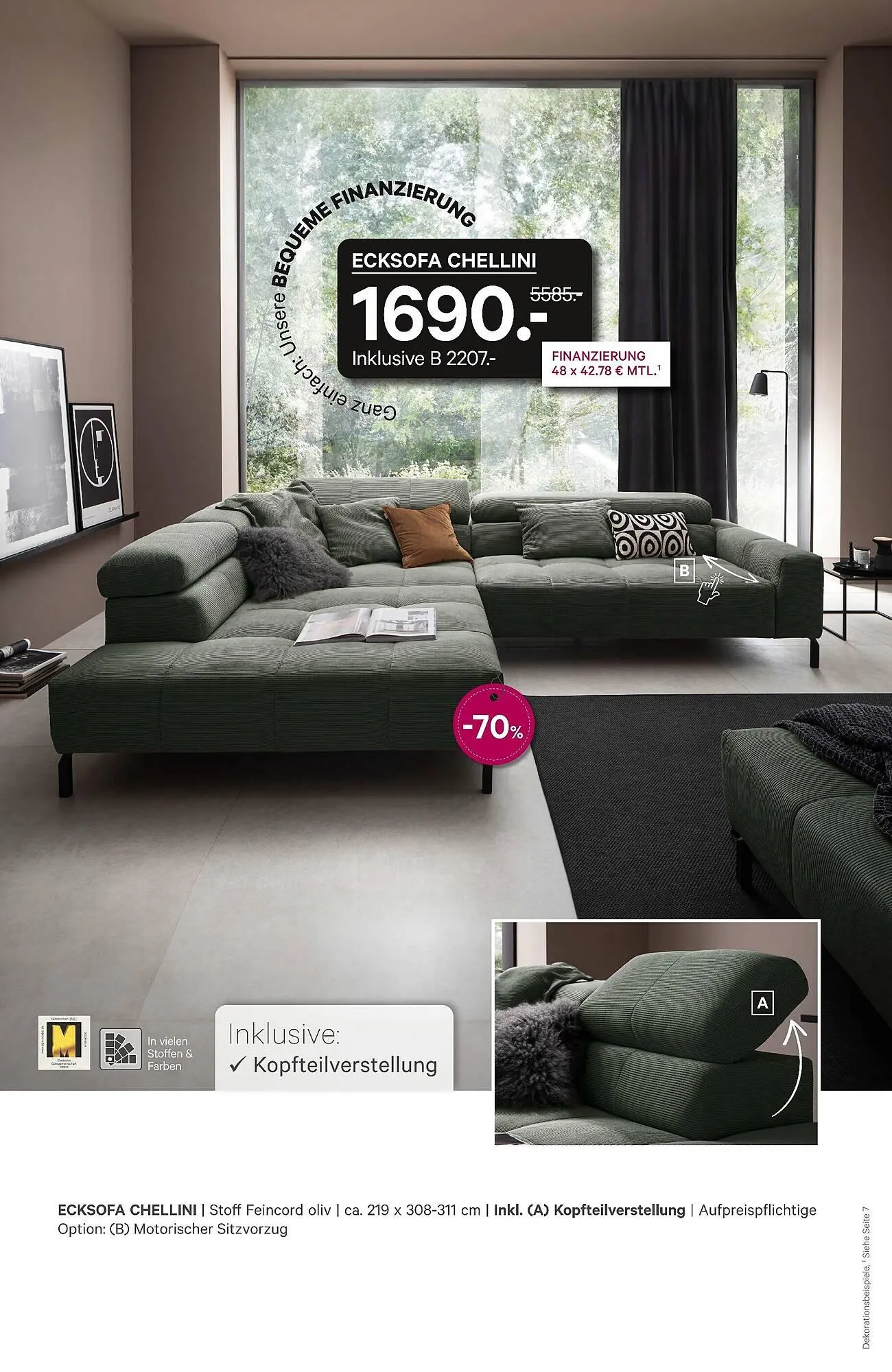 Kabs Polsterwelt Prospekt von 23. Mai bis 26. Juni 2025 - Prospekt seite 22