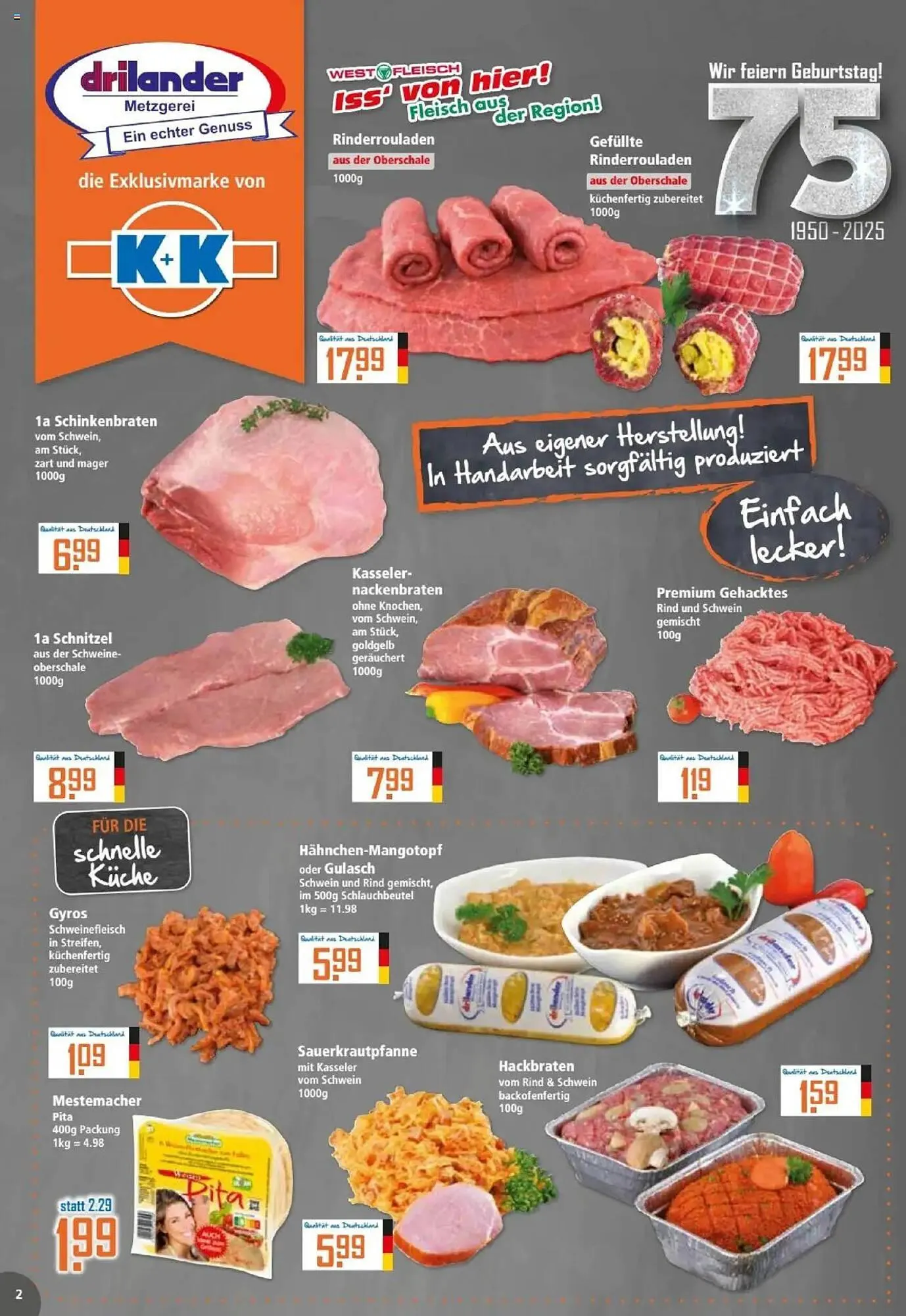 Klaas und Kock Prospekt von 6. Oktober bis 11. Oktober 2025 - Prospekt seite 2