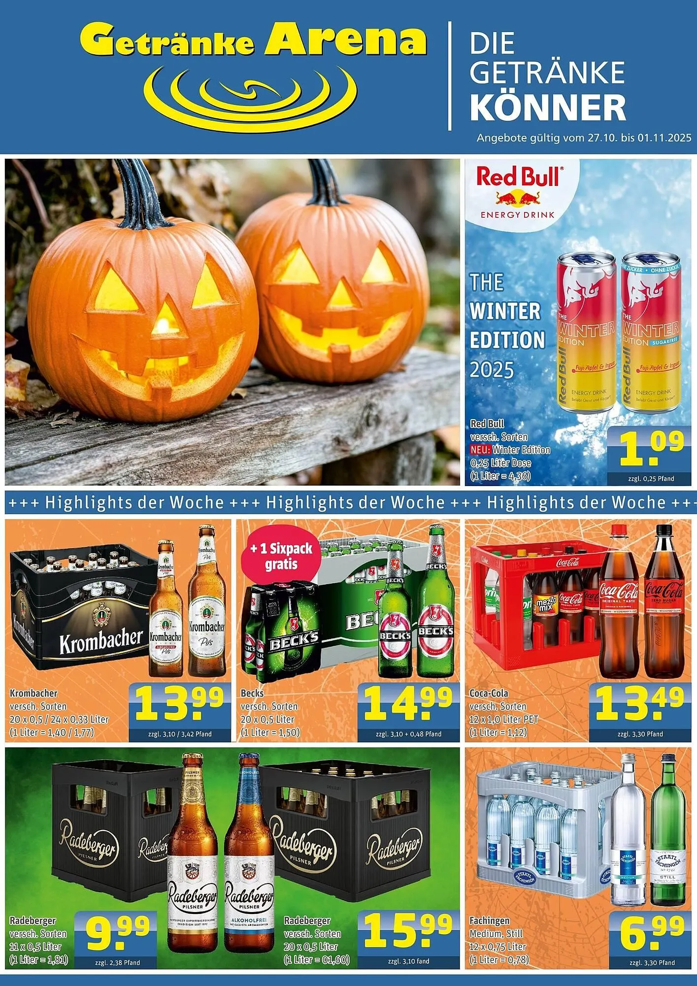Getränke Arena Prospekt - 1