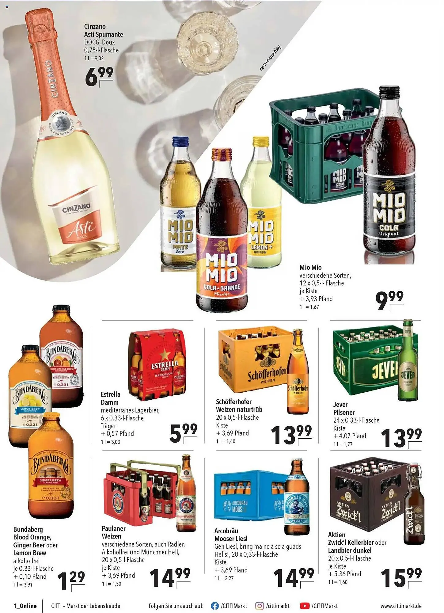 CITTI Markt Prospekt von 15. April bis 21. April 2026 - Prospekt seite 18