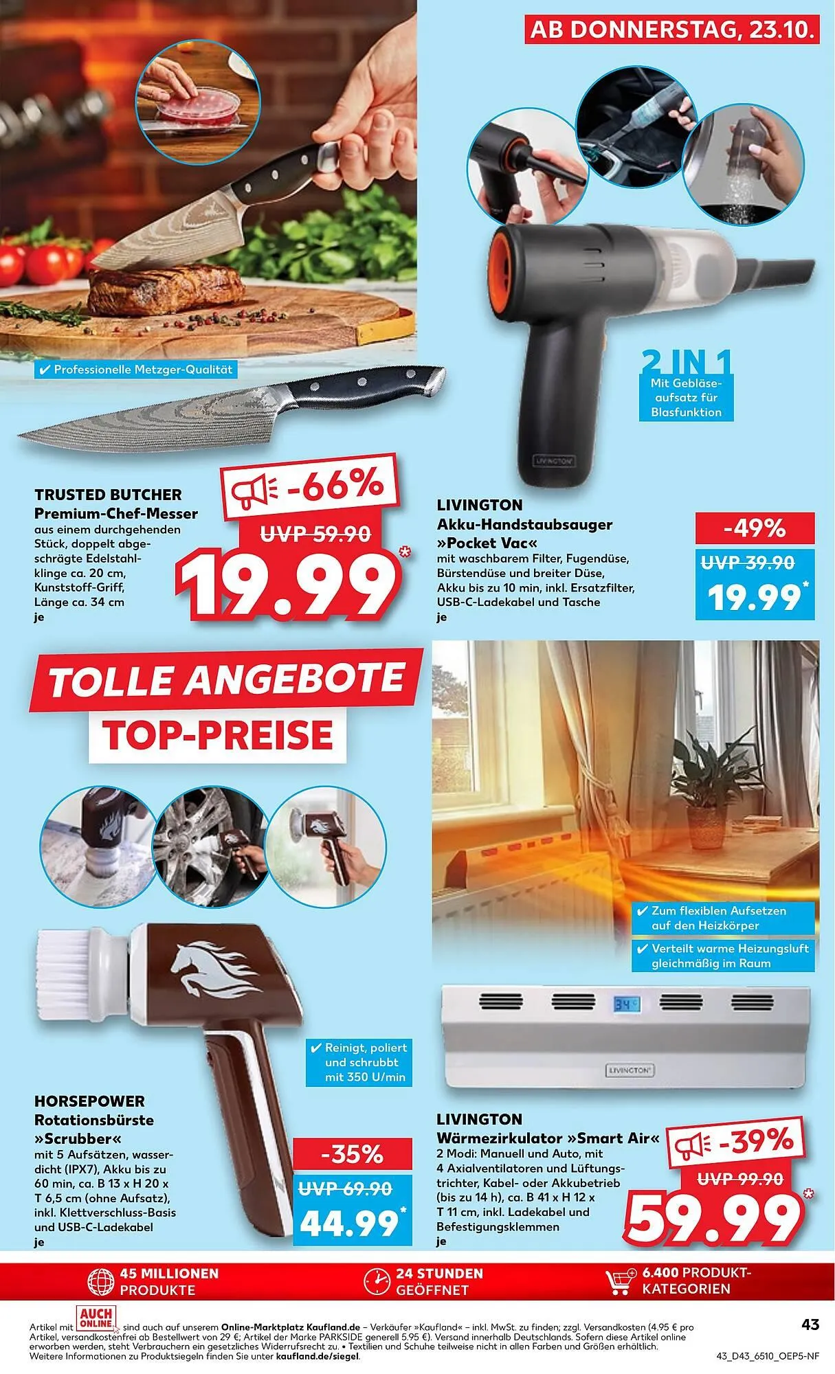 Kaufland Prospekt von 23. Oktober bis 29. Oktober 2025 - Prospekt seite 43