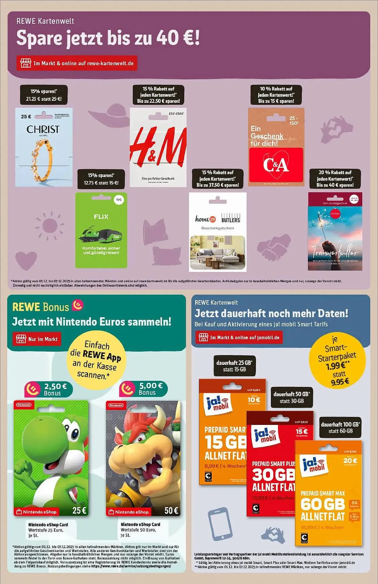 REWE Prospekt von 30. November bis 7. Dezember 2025 - Prospekt seite 28