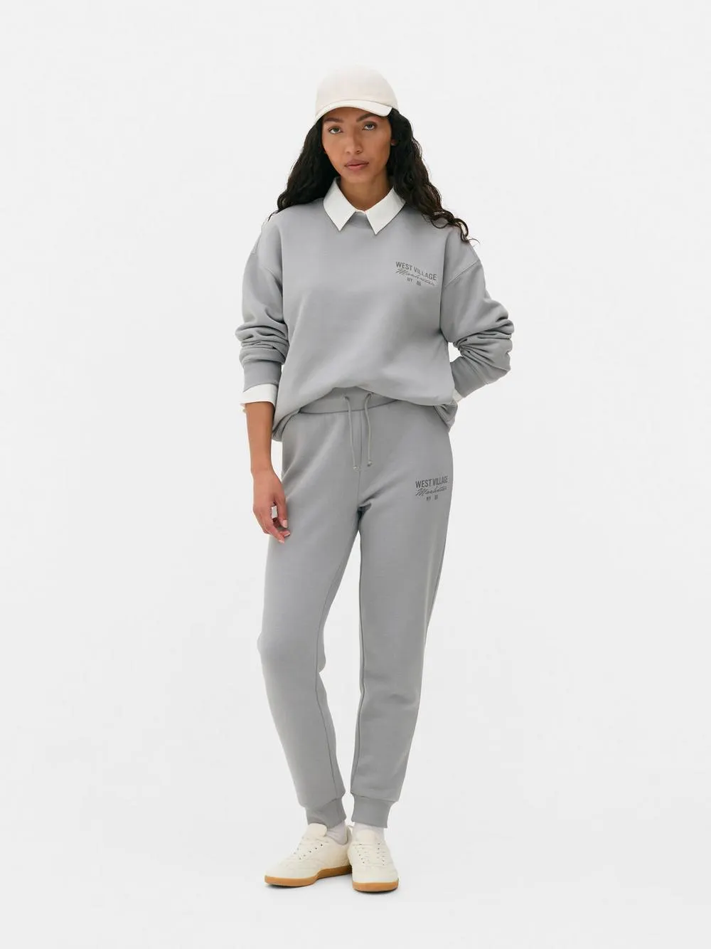 Skinny-Jogginghose mit Print