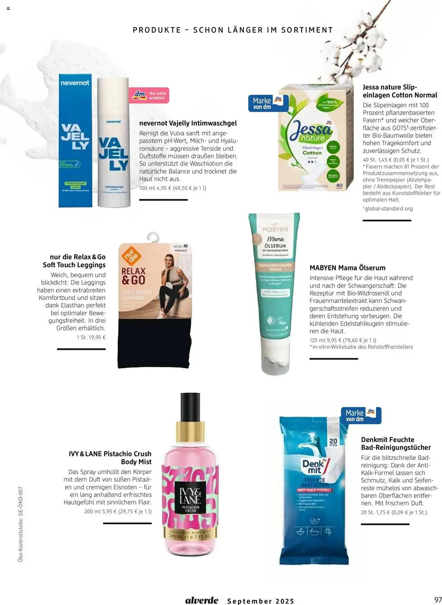 dm drogerie Magazin von 1. September bis 30. September 2025 - Prospekt seite 97