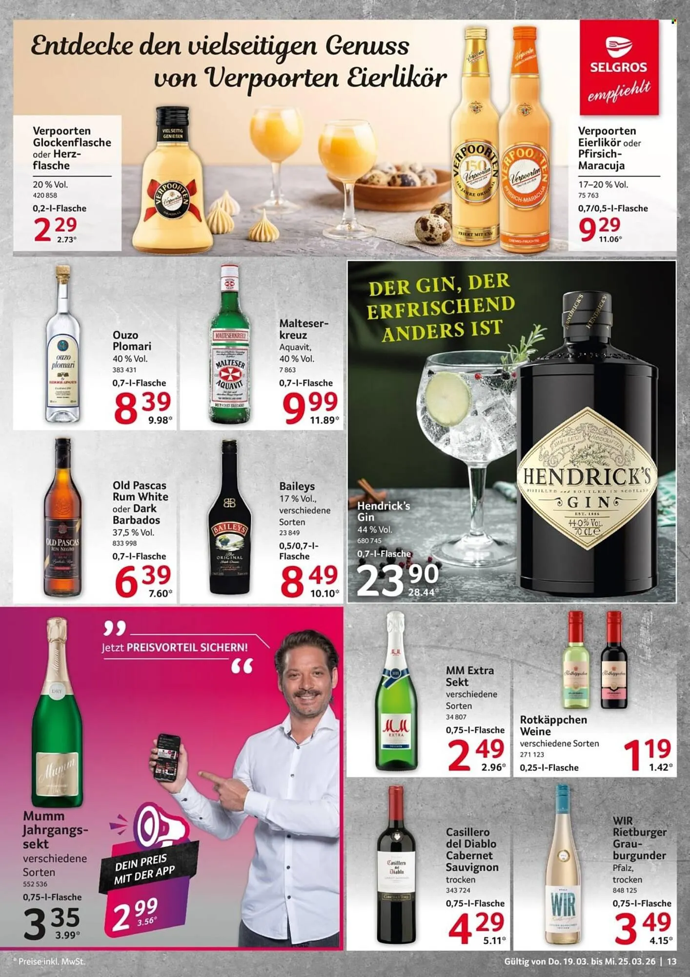 Selgros Prospekt von 19. März bis 25. März 2026 - Prospekt seite 13